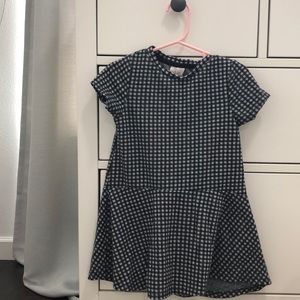 Zara 4T Plaid dress